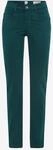 Brax Damen Five-Pocket-Hose Style MARY DARK SEA, denim gr&uuml;n, Gr. 34