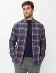 Brax Heren Overhemd Style DANIEL navy, donkerblauw,