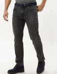 Brax Herren Five-Pocket-Hose Style CADIZ GREY USED, denim grau, Gr. 36/34