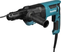 Makita Kombihammer HR2670FTX1 f&uuml;r SDS-Plus 26 mm, mit Wechselfutter, 1 Spitz- und 1