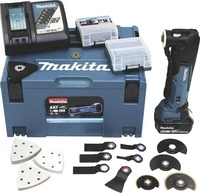 Makita Multifunktionswerkzeug DTM51RT1J3 18 Volt,1x Akku 5 Ah, Ladeger&auml;t, 41-tlg.