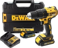 Dewalt Akku-Bohrschrauber DCD777S2T 18 V / 2 x 1,5 Ah Akkus, Ladeger&auml;t, 65 Nm