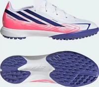 Adidas KK1321, adidas F50 Hyperfast League TF Fu&szlig;ballschuh Kinder wei&szlig; lila pink