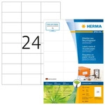 Herma 10729, Herma Etiketten Recycling 10729, wei&szlig;, 70x37mm, rechteckig 1920...