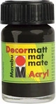 Marabu 14010 039 073, Marabu Acrylfarbe Decormatt 14010 039 073, schwarz, 15ml...