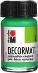 Marabu 14010 039 062, Marabu Acrylfarbe Decormatt 1401 39 062, hellgr&uuml;n, 15ml 15