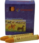 STOCKMAR 330-04, STOCKMAR Wachsmalstifte Bienenwachs, 330-04, goldgelb, rund,