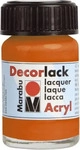 Marabu 11300 039 013, Marabu Acrylfarbe Decorlack 1130 39 013, orange, 15ml 15