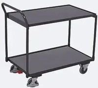 VARIOfit sw-500.500/AG, VARIOfit Tischwagen 2Fl&auml;chen 975x525x1010mm an