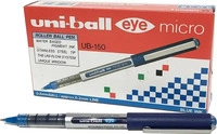 uni-ball 241351, uni-ball Uniball Eye Ub150 Recy RBall Tintenroller, 0,5mm, Blau