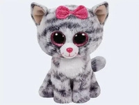 ty 37190, ty 7137190 15cm Pl&uuml;schfigur Kiki Katze grau