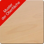 Maul 93041 82, Maul Stehpult Leather, h&ouml;henverstellbar, 5 Bremsrollen, Platte