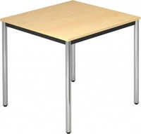 Hammerbacher VDR08/3/C, Hammerbacher Besprechungstisch D-Serie, 72cm, 80x80cm (BxT),