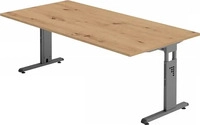 Hammerbacher VOS2E/E/G, Hammerbacher Schreibtisch VOS, manuell h&ouml;henverstellbar,