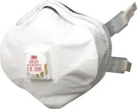 3M 8835+, 3M Partikel-Atemschutzmaske 8835+, FFP3, Ventil 5 St&uuml;ck, Grundpreis: