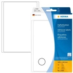 Herma 2580, Herma Etiketten 2580, wei&szlig;, 100x149mm, rechteckig 32 St&uuml;ck, Grundpreis: