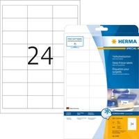 Herma 4389, Herma Tiefk&uuml;hletiketten I+L+K wei&szlig; 66x33,8mm 600 St&uuml;ck, Grundpreis: