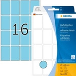 Herma 2453, Herma Etiketten 2453, blau, 25x40mm, rechteckig
