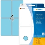 Herma 2493, Herma Etiketten 2493, blau, 52x82mm, rechteckig