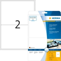 Herma 4915, Herma Etiketten Special 4915, wei&szlig;, 143,5x199,6mm, rechteckig 50 St&uuml;ck,