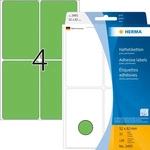 Herma 2495, Herma Etiketten 2495, gr&uuml;n, 52x82mm, rechteckig