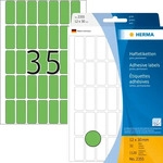 Herma 2355, Herma Etiketten 2355, gr&uuml;n, 12x30mm, rechteckig