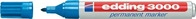 Edding 4-3000010, Edding Permanentmarker 3000, 4-3000010, St&uuml;ck, hellblau, 1,5-3mm