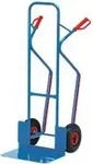 fetra B1331V, fetra Stapelkarre Gummir&auml;der +Gleitkufen 1300mm 300kg