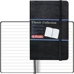 Herlitz 10789444, Herlitz Notizbuch 10789444, my.book, schwarz, A6, liniert, 80g, 96