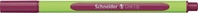 Schneider 191019, Schneider 191019 Fineliner Line-Up 0.4mm karminrot