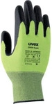 uvex 6049408, uvex Schnittschutzhandschuhe, schwarz/gelb