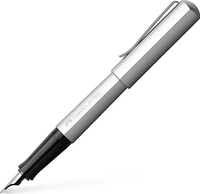 Faber-Castell 150590, Faber-Castell F&uuml;ller Patrone M Hexo silber matt