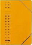 Elba 400010054, Elba Eckspannmappe chic 400010054, A4 gelb Recyclingkarton 320g, f&uuml;r