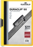 Durable 220904, Durable Klemmhefter DURACLIP 60 220904, A4 gelb, f&uuml;r ca. 60 Blatt,