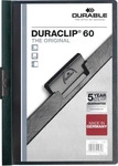 Durable 220932, Durable Klemmhefter DURACLIP 60 220932, A4 t&uuml;rkis, f&uuml;r ca. 60