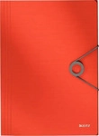 Leitz 4563-10-20, Leitz Eckspannmappe Solid 4563 4563-10-20, A4 hellrot Polypropylen