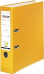 Falken 09984048, Falken Ordner Color Vegan 09984048, A4 80mm breit PP vollfarbig gelb