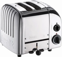 Dualit 2 SLOT POLISHED, Dualit Toaster Classic NewGen 2 2 SLOT POLISHED, silber