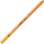 Stabilo 88/85, Stabilo Fineliner point 88, 88/85, orange, wei&szlig;e Streifen, 0,4mm