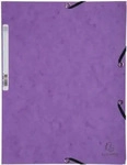 Exacompta 55508E, Exacompta Eckspannmappe Nature Future 55508E, A4 violett Karton