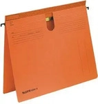 Leitz 1814-00-45, Leitz H&auml;ngehefter SERIE 18 1814-00-45, A4 orange Recyclingkarton