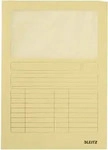 Leitz 39500015, Leitz Sichtmappen 39500015, A4 gelb Karton 160g