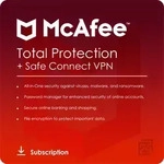 McAfee Total Protection with Safe Connect VPN 2026