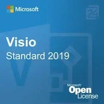 Microsoft Visio 2019 Standard, Open License, Multilanguage