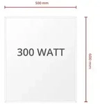 Infrarotheizung Wandheizung inkl. Thermostat WIFI, Leistung in Watt: 600W,...