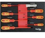 Werkzeugeinlage VDE Elektriker Schraubendreher-Set