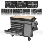Aktionspreis! Werkstattwagen &bdquo;TWIN&ldquo; Industrial Line mit mit 6 Schubladen und