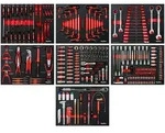 Werkzeugwagen Einlagen Set mit 7 Einlagen Standard II