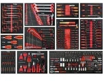 Werkstattwageneinlagen Set mit 11 Einlagen Model BIG