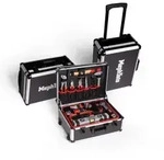Werkzeugkoffer mit Trolleyfunktion gef&uuml;llt mit Werkzeug 131 tlg.